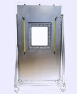 Wafer loading door for vacuum chamber